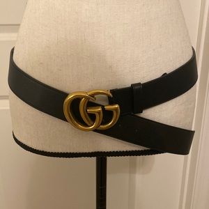 Gucci black belt